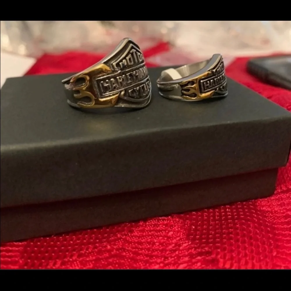 - Harley Matching His And Her HD Rings - Picture 3 of 3